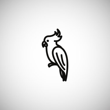 Papağan kuş simgesi