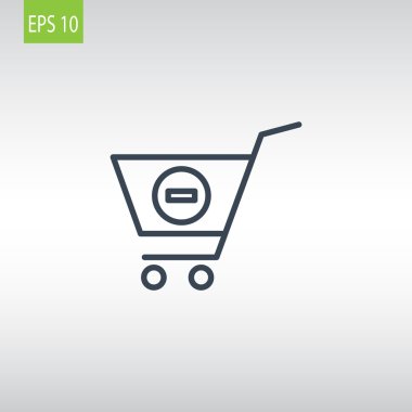 Alışveriş arabası simgesi