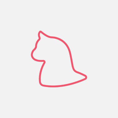 kedi hayvan siluet simge