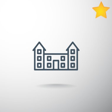 okul binası simgesi