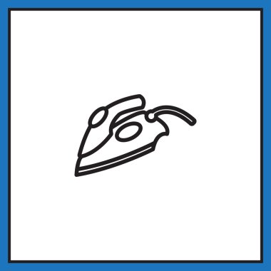 Buhar elektrik demir simgesi