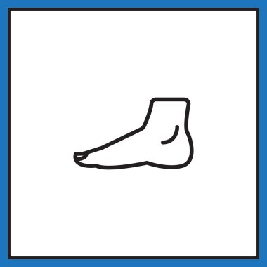 İnsan ayağı simgesi 