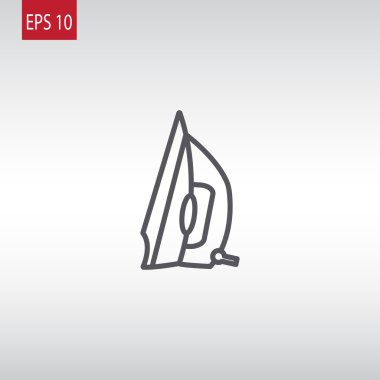 Buhar elektrik demir simgesi