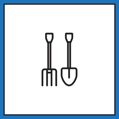 Dirgen ve kürek simgesi