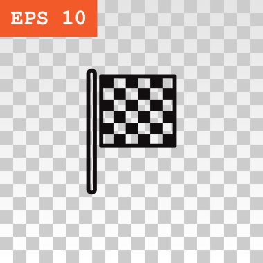 Araba Yarış bayrak simgesi