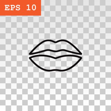 insan dudakları simgesi