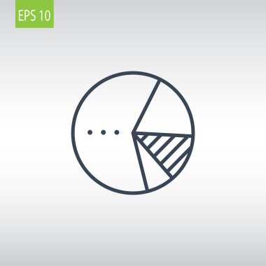 pasta grafiği simgesi