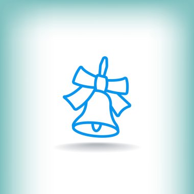 Okul zili illüstrasyon