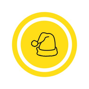 Santa şapka simgesi
