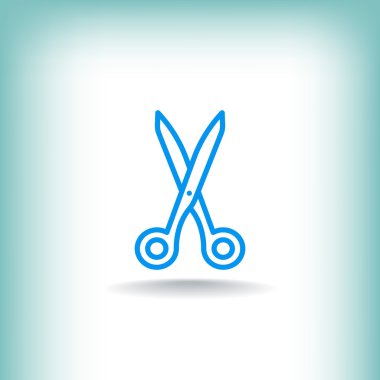 Makas şekil kutsal kişilerin resmi