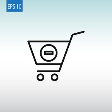 Alışveriş arabası simgesi