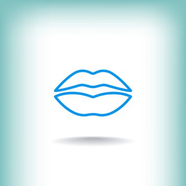 insan dudakları simgesi