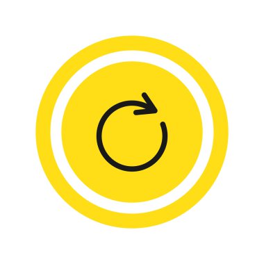 belirlediyseniz, ok simgesi yeniden başlatın