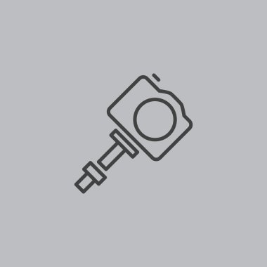 monopod selfie simgesi