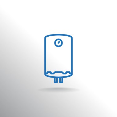 gaz su ısıtıcı simgesi