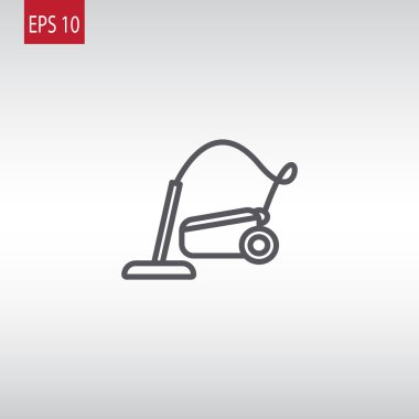 Ev elektrik süpürgesi simgesi