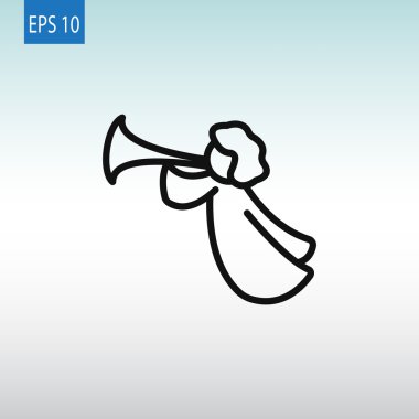 Noel meleği simgesi