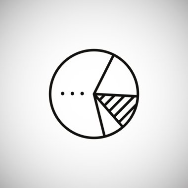 pasta grafiği simgesi