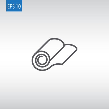 rulo duvar kağıdı simgesinin