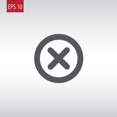 Yanlış işareti web simgesi