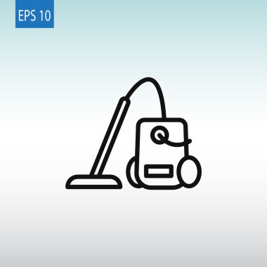 Ev elektrik süpürgesi simgesi