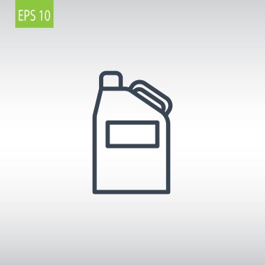 Bidon benzin simgesi