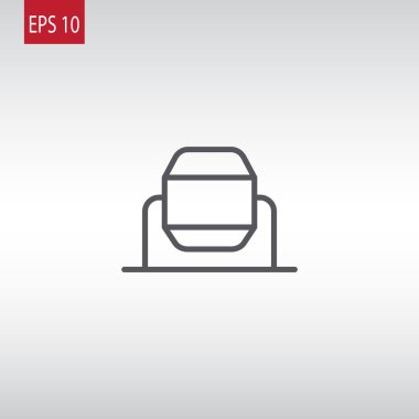 Beton karıştırıcı simgesini