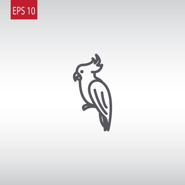 Papağan kuş simgesi