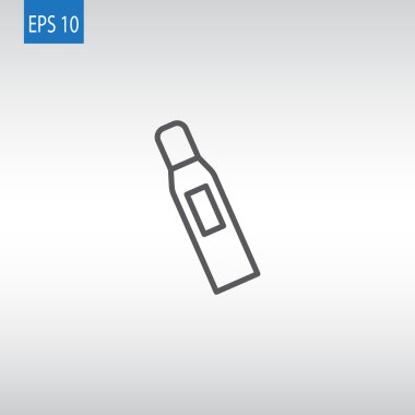 Dağıtıcı pompa plastik şişe.