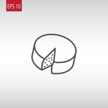 blok peynir simgesinin