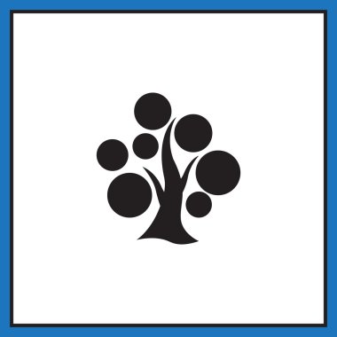 soyut ağaç simgesi