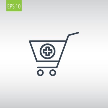 Alışveriş arabası simgesi