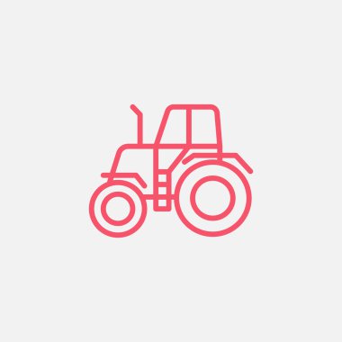 çiftlik traktörü simgesi 