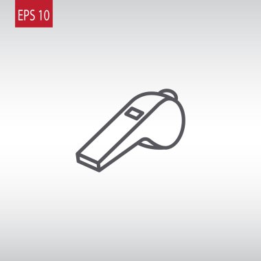 Hakem düdük simgesi