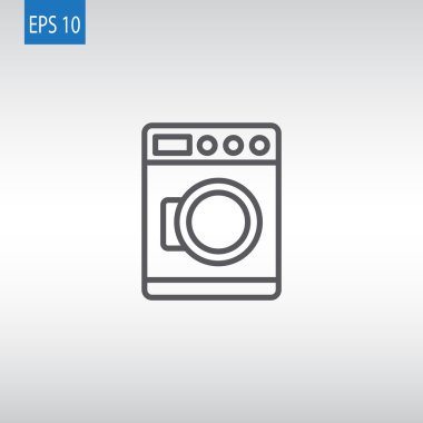 çamaşır makinesi simgesi