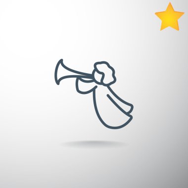 Noel meleği simgesi