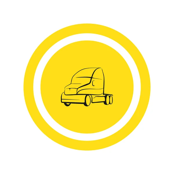 Icono web del coche — Vector de stock