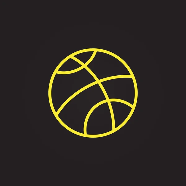 Icona accessorio basket — Vettoriale Stock