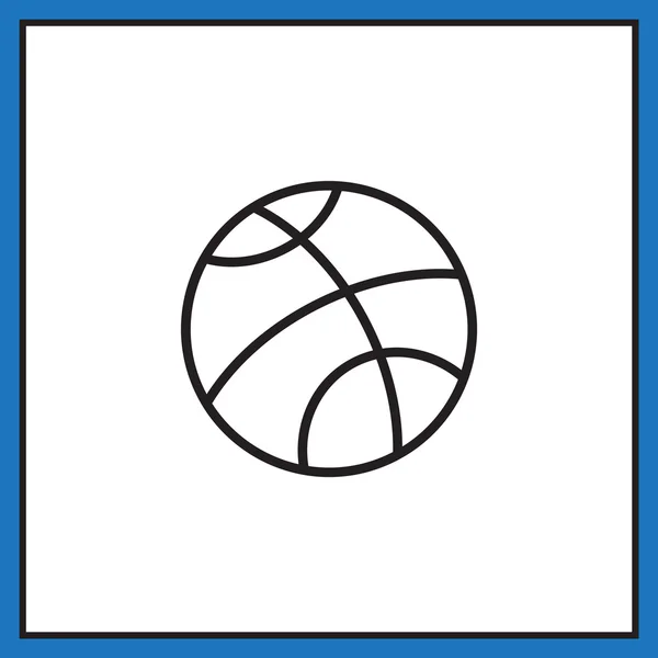 篮球球图标 — 图库矢量图片