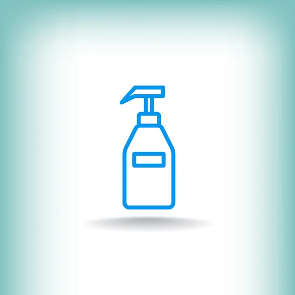 Gel, foam or liquid soap dispenser — Stock Vector