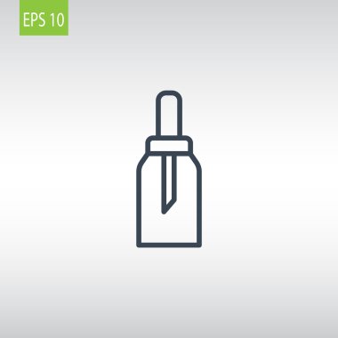 Köpük ya da sıvı sabun şişe simgesi