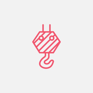 İnşaat için ağır kaldırma vinç