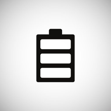 tam dolu pil simgesi