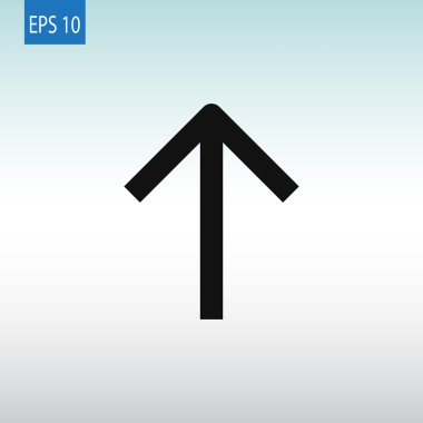 yukarı gezinti ok simgesi