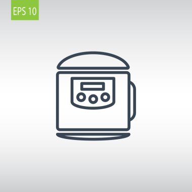 düdüklü tencere simgesi