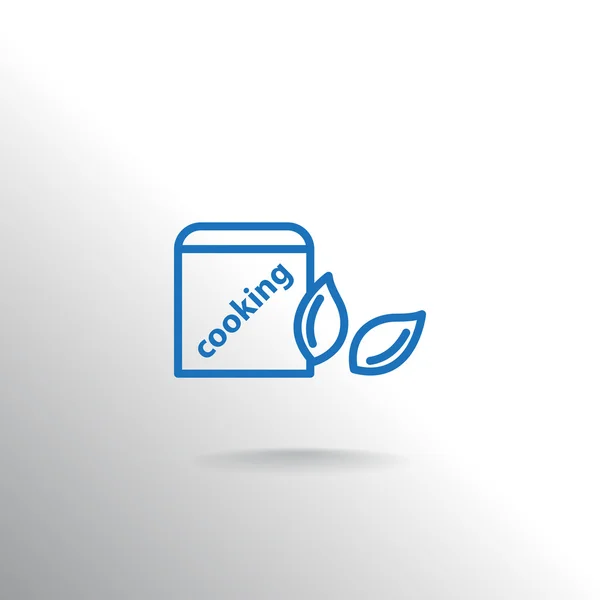Icône conteneur céréales — Image vectorielle