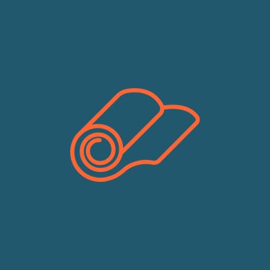 rulo duvar kağıdı simgesinin