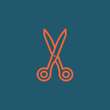 Makas şekil kutsal kişilerin resmi