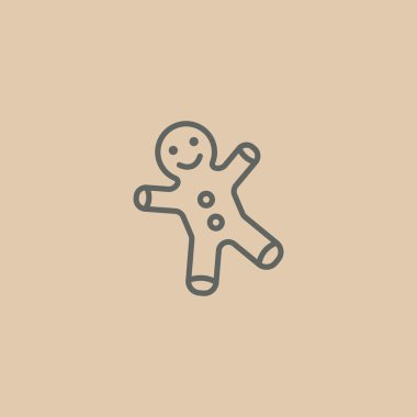 Zencefilli kurabiye adam simgesi