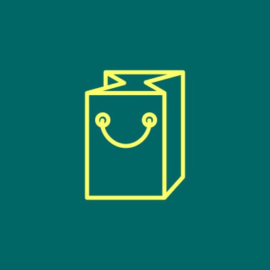 Ambalaj düz simgesi